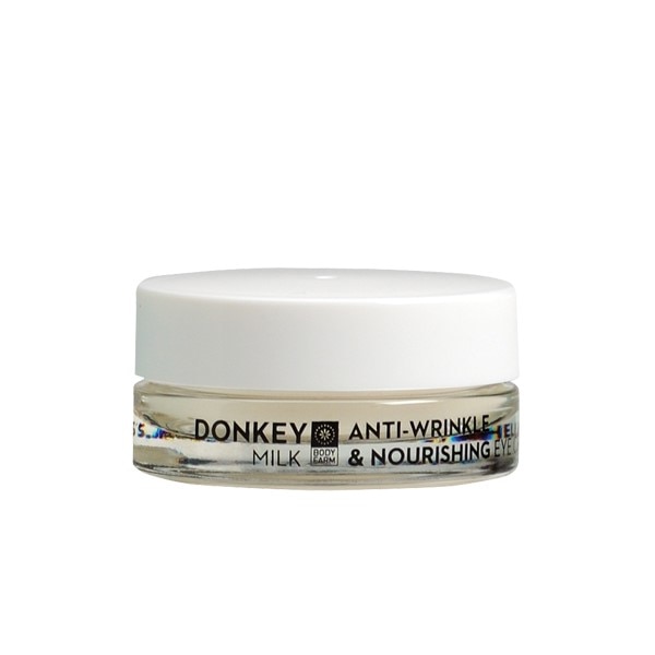 Crema pentru conturul ochilor Bodyfarm, cu Lapte de Magarita, 15 ml