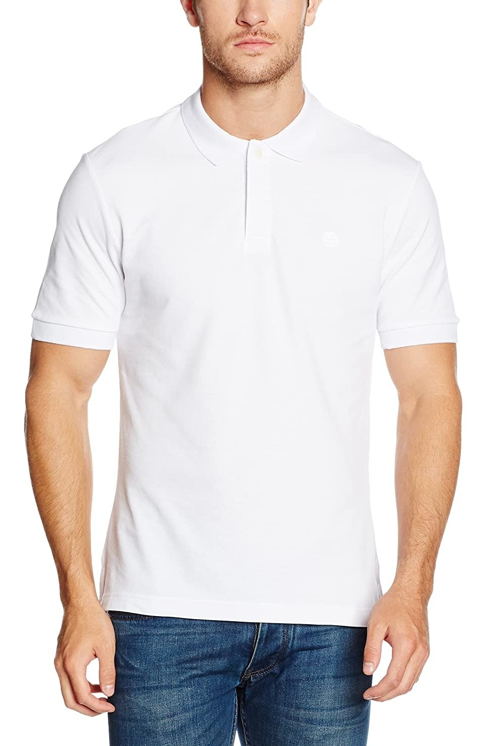 Tricou, Perry Ellis, Alb, S