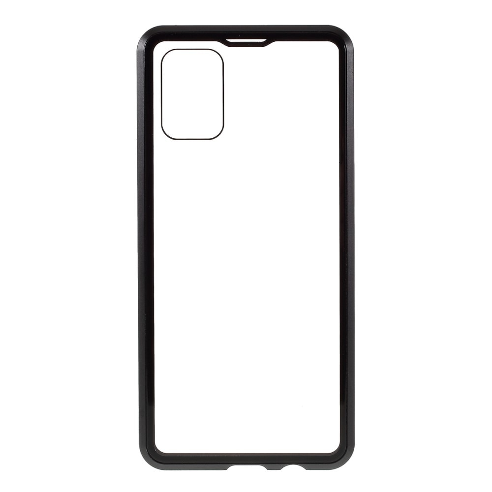 Husa 360 de grade magnetica, The Phone Closet, sticla securizata fata - spate, pentru Samsung Galaxy S20 FE / S20 FE 5G, Negru