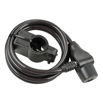 Lacat cu cablu pentru bicicleta Fisher, Cu 2 cheie, 180 cm / 12 mm Lacat cu cablu pentru bicicleta Fisher, Cu 2 cheie, 180 cm / 12 mm