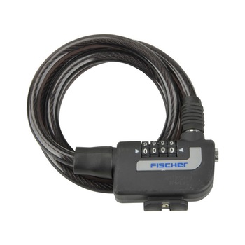 Lacat cu cablu pentru bicicleta Fisher, 120 cm / 10 mm Lacat cu cablu pentru bicicleta Fisher, 120 cm / 10 mm