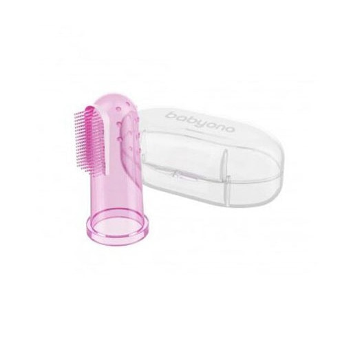 Degetar pentru masarea gingiilor, Baby ono, roz