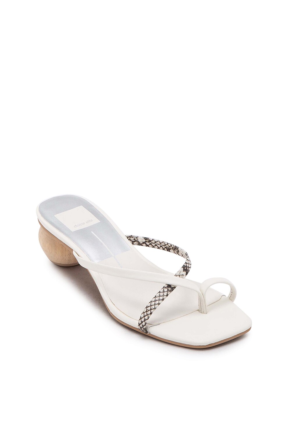 Dolce Vita, Papuci din piele, cu toc Betsey