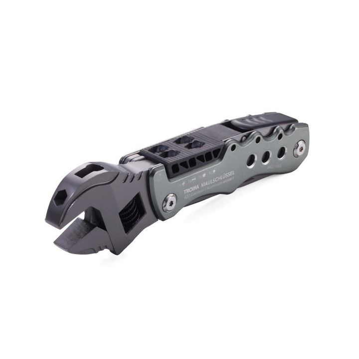 Unealta multifunctionala - 12 functii, Gri, Otel, 15 cm