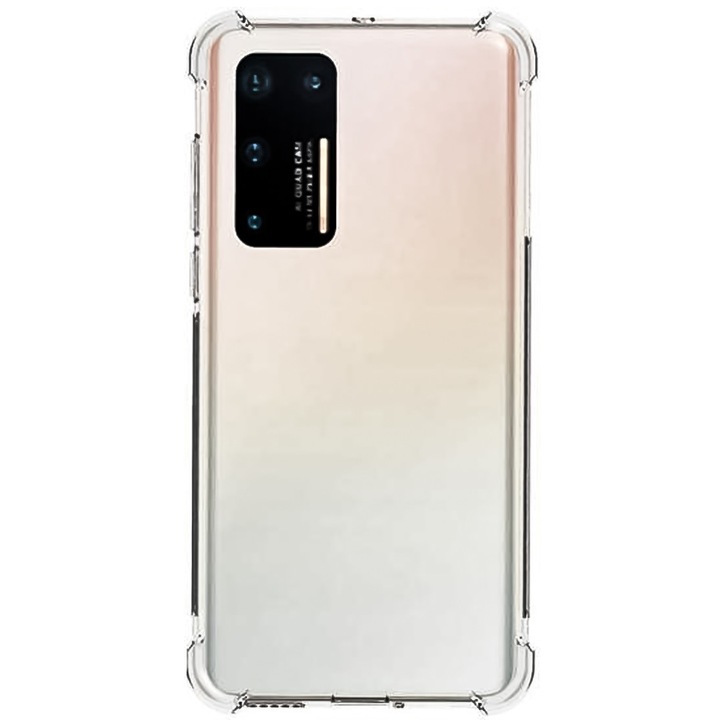 Кейс за Huawei p40 pro кристално прозрачен противоударен с въздушни възглавнички