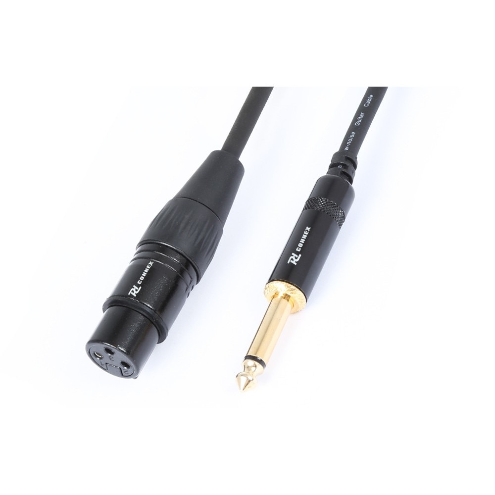 Cablu, XLR mama - Jack 6.3mm mono tata, 0.15m, Power Dynamics CX135