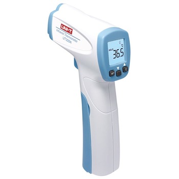 Termometru Digital UNI-T BP055 , Functie Alarma sonora, indicator baterie , Ecran LCD , Oprire Automata dupa 8 sec, Masurare intre 32° C si 42.9° C, Alb Termometru Digital UNI-T BP055 , Functie Alarma sonora, indicator baterie , Ecran LCD , Oprire Automata dupa 8 sec, Masurare intre 32° C si 42.9° C, Alb