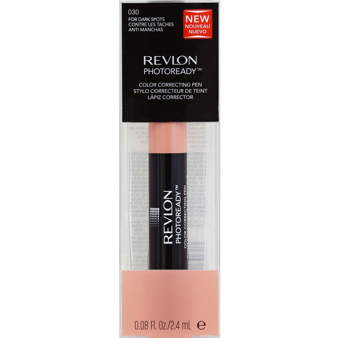 Corector pentru pete si imperfectiuni Revlon Photoready Colour Correcting Pen, 030 Dark Spots, 2.4 ml