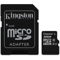 Card de memorie MicroSD Kingston Canvas Select Plus, 32GB, 100MB/s, cu adaptor retail si husa Brand Mobile Tuning