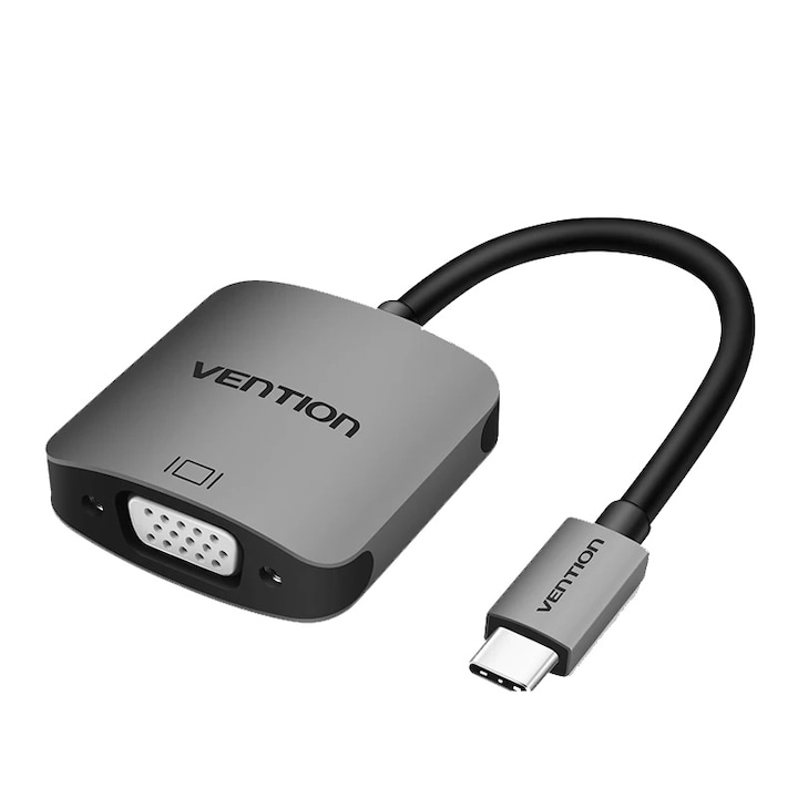 Адаптер USB C към VGA, Thunderbolt Universal, Vention