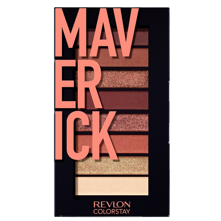 Paleta fard de ochi Revlon Looks Book Palette, 001 Maverick, 3.4 g