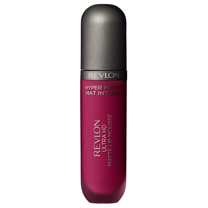 Ruj lichid mat Revlon Ultra HD Matte Lip Mousse 820 Crimson Ski, 5.9 ml
