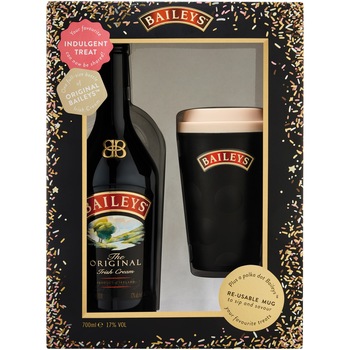Crema De Whisky Lichior, Pachet Baileys Irish Cream + Cana Travel 17% 0.7L Crema De Whisky Lichior, Pachet Baileys Irish Cream + Cana Travel 17% 0.7L