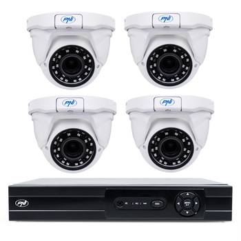 Pachet DVR/NVR PNI House AHD808 - 8 canale 4MP H265 intrari audio, iesire audio, USB2.0 + 4 camere PNI House AHD47 1080P Pachet DVR/NVR PNI House AHD808 - 8 canale 4MP H265 intrari audio, iesire audio, USB2.0 + 4 camere PNI House AHD47 1080P