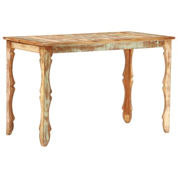 Masa de bucatarie, 120 x 60 x 76 cm, lemn masiv reciclat 286488 Masa de bucatarie, 120 x 60 x 76 cm, lemn masiv reciclat 286488