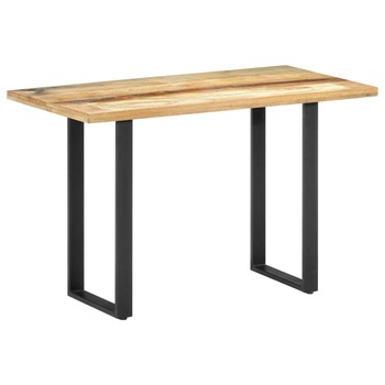 Masa de bucatarie, 120 x 60 x 76 cm, lemn masiv reciclat 285836 Masa de bucatarie, 120 x 60 x 76 cm, lemn masiv reciclat 285836