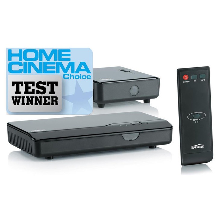 Extender HDMI FULL HD + 3D vezeték nélküli Marmitek GigaView 821 / LoS 25m / indirekt 12m