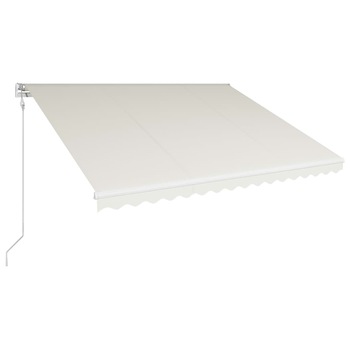 Copertina retractabila automat, crem, 400 x 300 cm 3051200 Copertina retractabila automat, crem, 400 x 300 cm 3051200