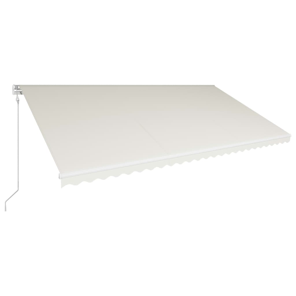 Copertina retractabila automat, crem, 600 x 300 cm 3051205