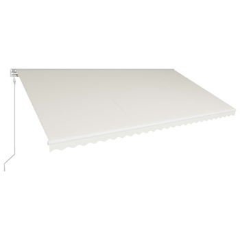 Copertina retractabila automat, crem, 600 x 300 cm 3051205 Copertina retractabila automat, crem, 600 x 300 cm 3051205