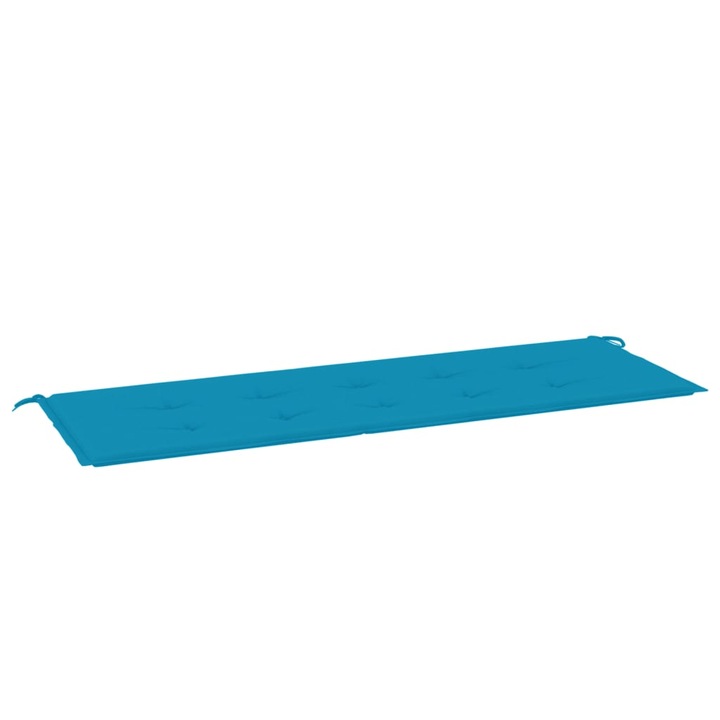 Perna de banca de gradina vidaXL, albastru, 150x50x3 cm, textil oxford, 0.53 kg