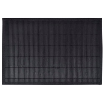 Set de 6 naproane de masa, vidaXL, Bambus, 30 x 45 cm, Negru Set de 6 naproane de masa, vidaXL, Bambus, 30 x 45 cm, Negru