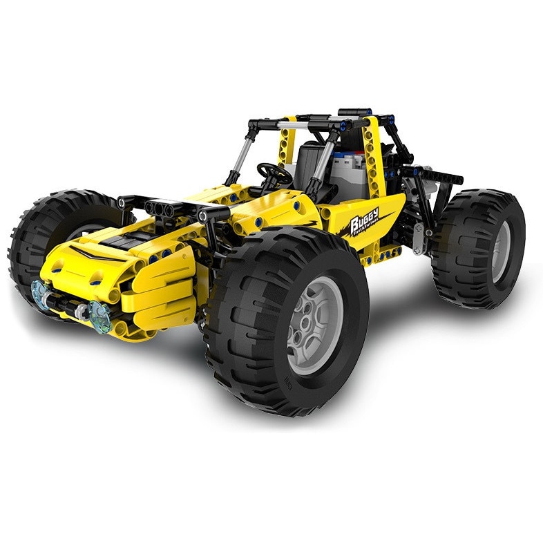 Masina de teren Buggy cu telecomanda din blocuri CADA - 522 bucati