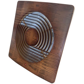 Ventilator axial de perete, Helix 200-Walnut, debit 200 m3/h, diametru 200 mm, 40W Ventilator axial de perete, Helix 200-Walnut, debit 200 m3/h, diametru 200 mm, 40W