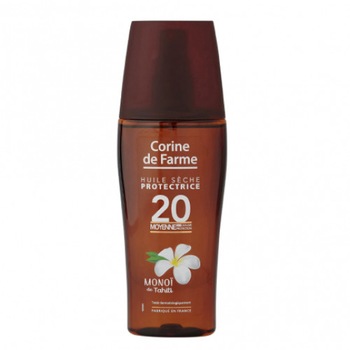 Ulei spray cu Monoi SPF 20 Corine de Farme Sun, 150 ml Ulei spray cu Monoi SPF 20 Corine de Farme Sun, 150 ml