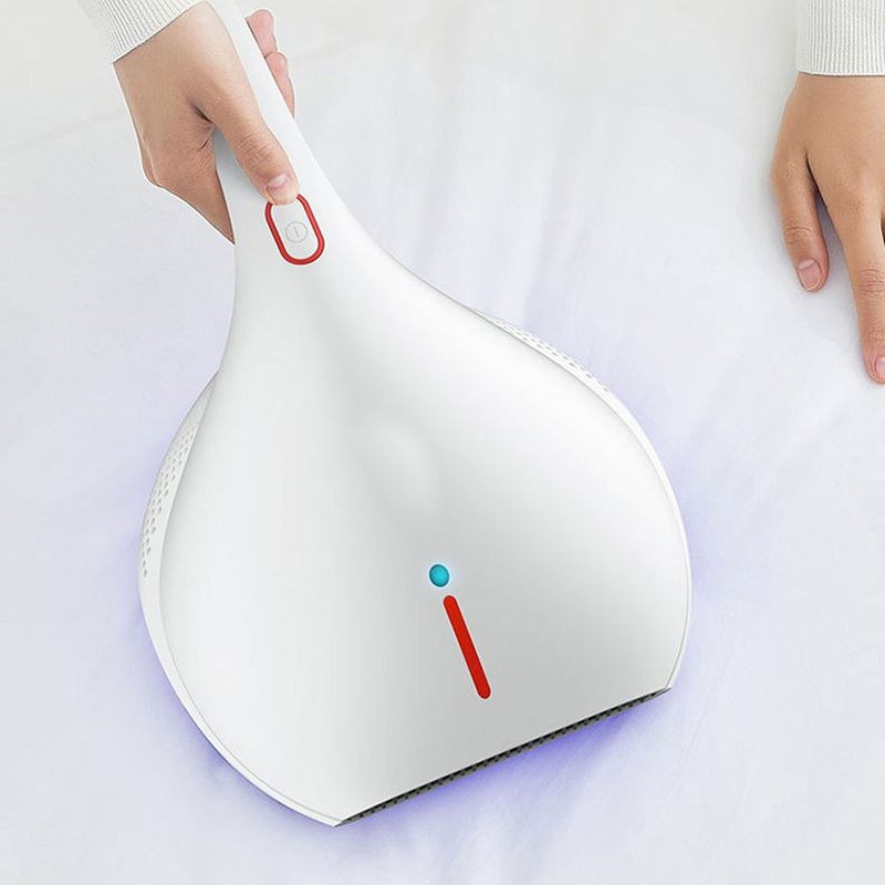 Aspirator Xiaomi Deerma, sterilizare germicida cu lumina UVC, 450W, vacuum, jet aer cald 50 grade, 8000 rpm, filtru HEPA