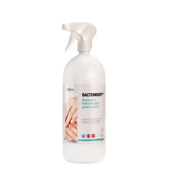 Antiseptic hidroalcoolic pentru maini, Bacteriosept Klintensiv, 1 L Antiseptic hidroalcoolic pentru maini, Bacteriosept Klintensiv, 1 L