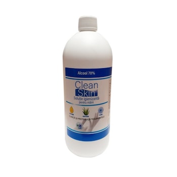 Solutie igienizanta pentru maini, Clean Skin, alcool 70%, Pasteur, 500 ml Solutie igienizanta pentru maini, Clean Skin, alcool 70%, Pasteur, 500 ml