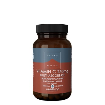 Fitocomplex Vitamina C 250 mg, Terranova, 50 cps, 100% vegan, fara aditivi Fitocomplex Vitamina C 250 mg, Terranova, 50 cps, 100% vegan, fara aditivi