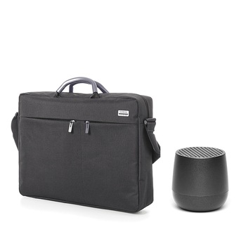 Set Lexon, Geanta laptop Premium si Boxa bluethooth portabila Mino Set Lexon, Geanta laptop Premium si Boxa bluethooth portabila Mino