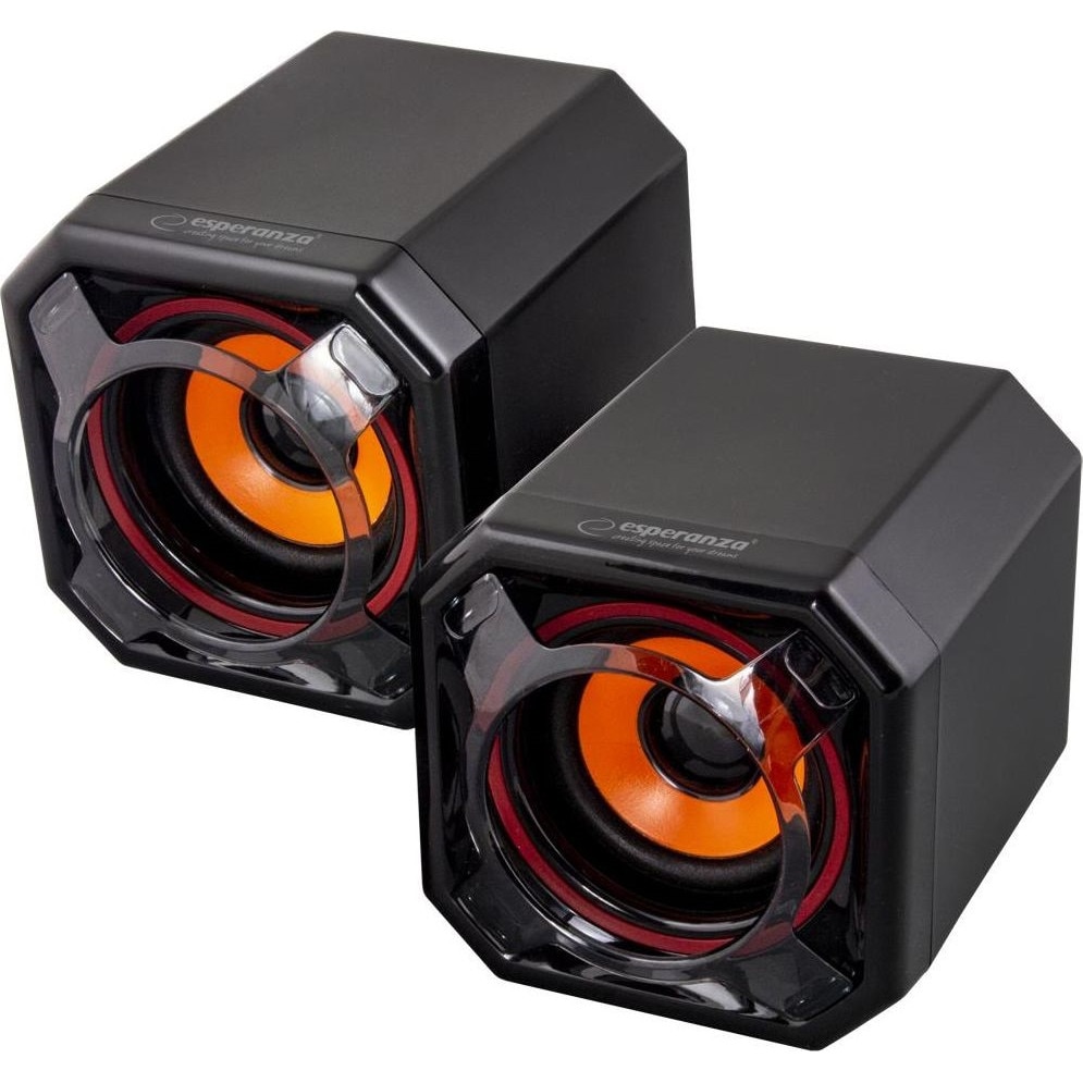 Boxa activa Esperanza TIMBA EP142, 2.0, Negru