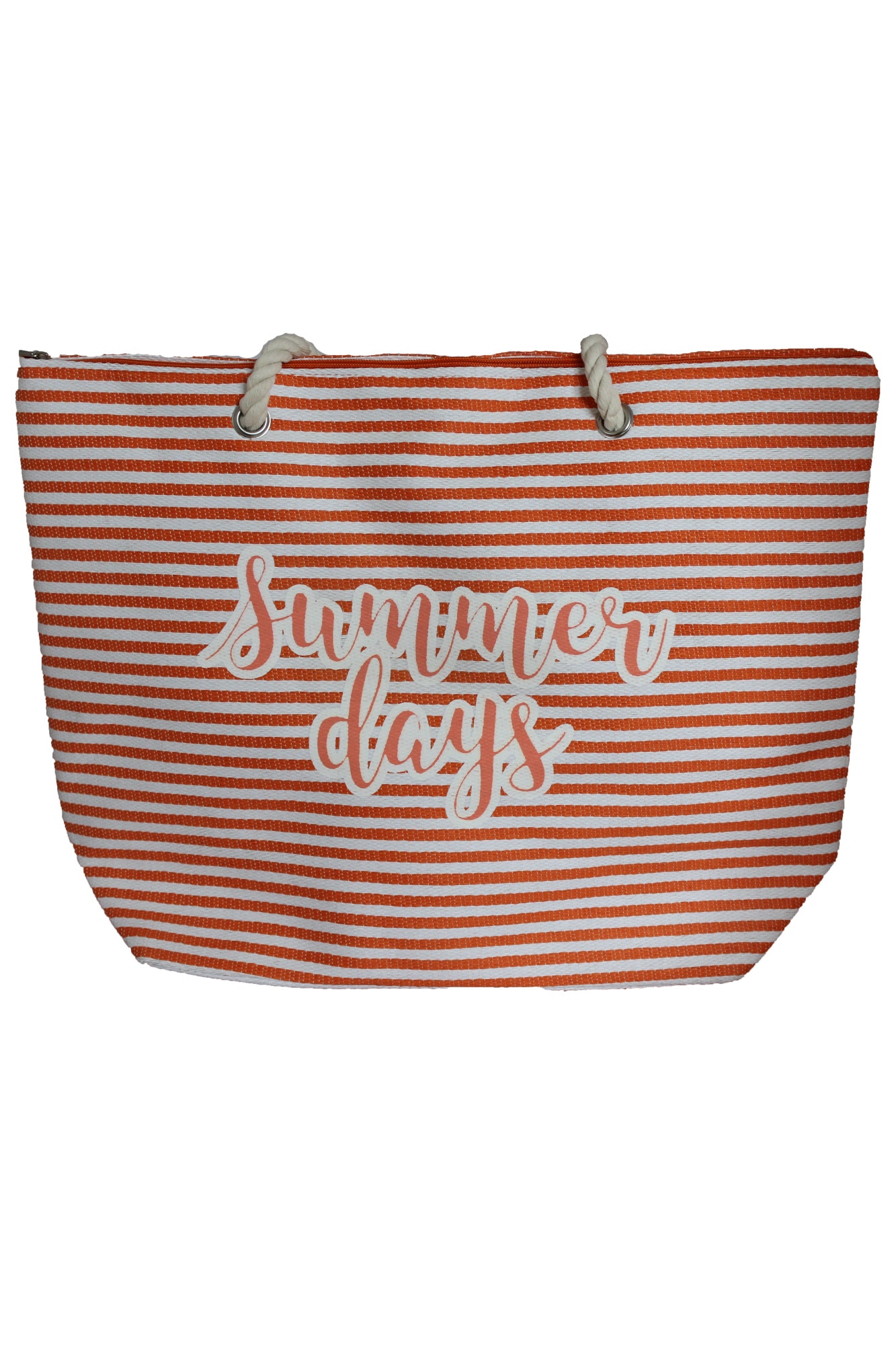 Geanta pentru plaja, cu dungi, Summer Days, 54 x 39 cm, Vivo