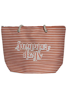 Geanta pentru plaja, cu dungi, Summer Days, 54 x 39 cm, Vivo Geanta pentru plaja, cu dungi, Summer Days, 54 x 39 cm, Vivo