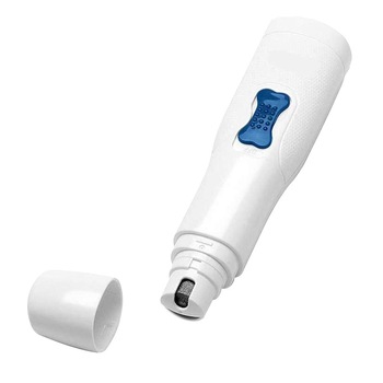 Pila electrica cu baterii pentru animale de companie, Aexya, Alb cu Bleumarin Pila electrica cu baterii pentru animale de companie, Aexya, Alb cu Bleumarin