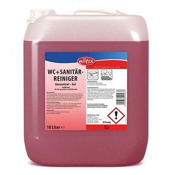 Detergent baie si toalete, aciditate redusa, WC + Sanitarreiniger, rosu, 5 litri Detergent baie si toalete, aciditate redusa, WC + Sanitarreiniger, rosu, 5 litri