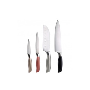 Set de Cutite Bergner Neon Otel inoxidabil (4 pcs) Set de Cutite Bergner Neon Otel inoxidabil (4 pcs)
