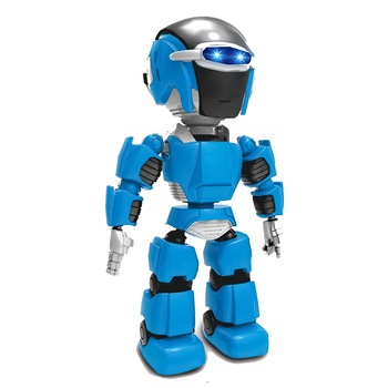 Robot intelegent, vorbitor, touch , albastru , 14 cm ,Doty Robot intelegent, vorbitor, touch , albastru , 14 cm ,Doty