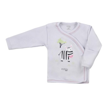 Bluza maneca lunga pentru fete Koala Happy Baby 07-502G, Gri, 62 cm Bluza maneca lunga pentru fete Koala Happy Baby 07-502G, Gri, 62 cm