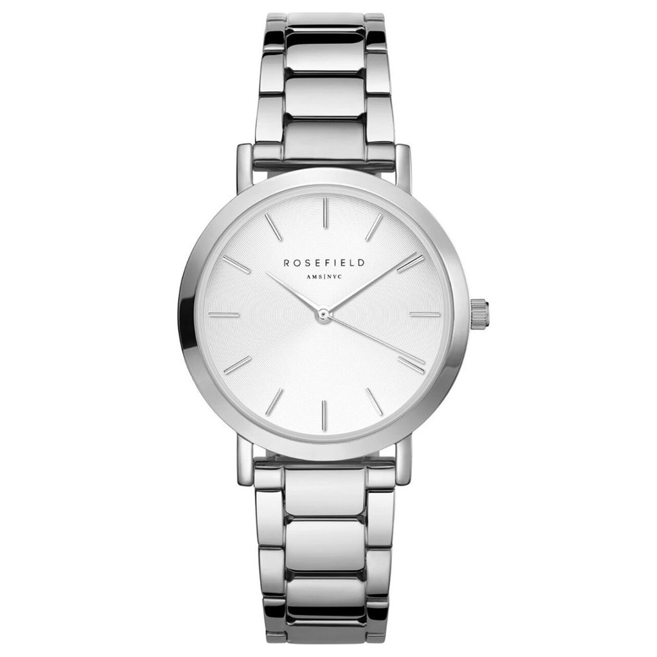 Ceas de dama Rosefield TWSS-T62, Quartz, 33mm, 3ATM, Argintiu