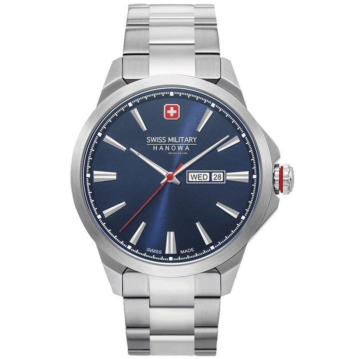 Мъжки часовник Swiss Military 06-5346.04.003, Кварцов, 45мм, 10ATM