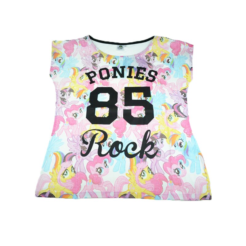 Tricou pentru fete E Plus M Little Pony, Multicolor