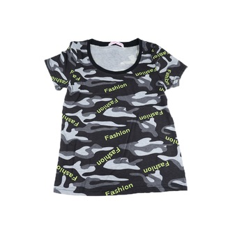 Tricou pentru fete Happy House CVC-1556, Multicolor Tricou pentru fete Happy House CVC-1556, Multicolor