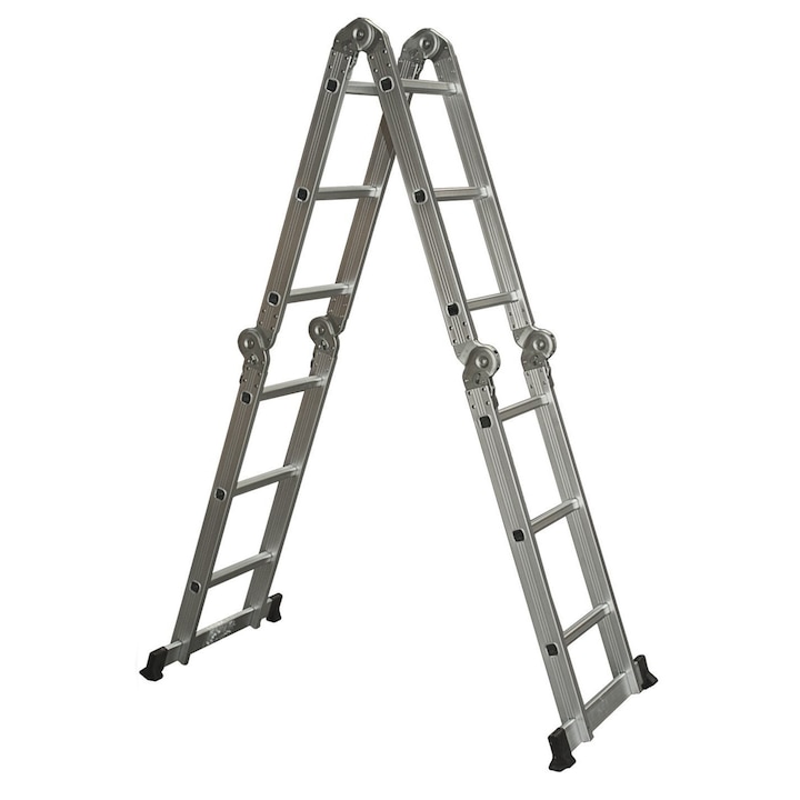 алуминиева стълба 4х4 praktis