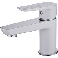 Baterie lavoar Cersanit Mille, cartus ceramic, aerator 6L/min, dop metalic inclus