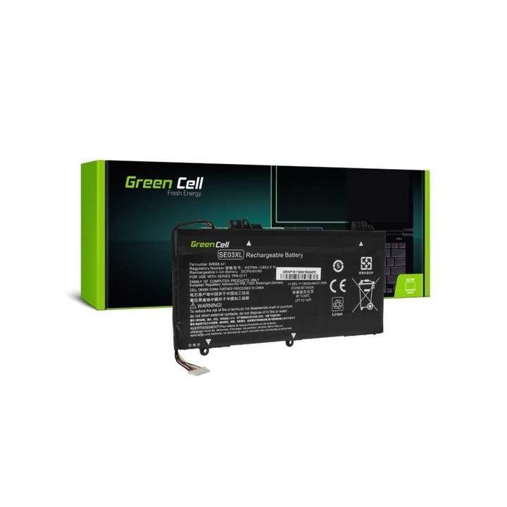 Green Cell Laptop akkumulátor SE03XL HSTNN-LB7G HSTNN-UB6Z HP Pavilion 14-AL 14-AV