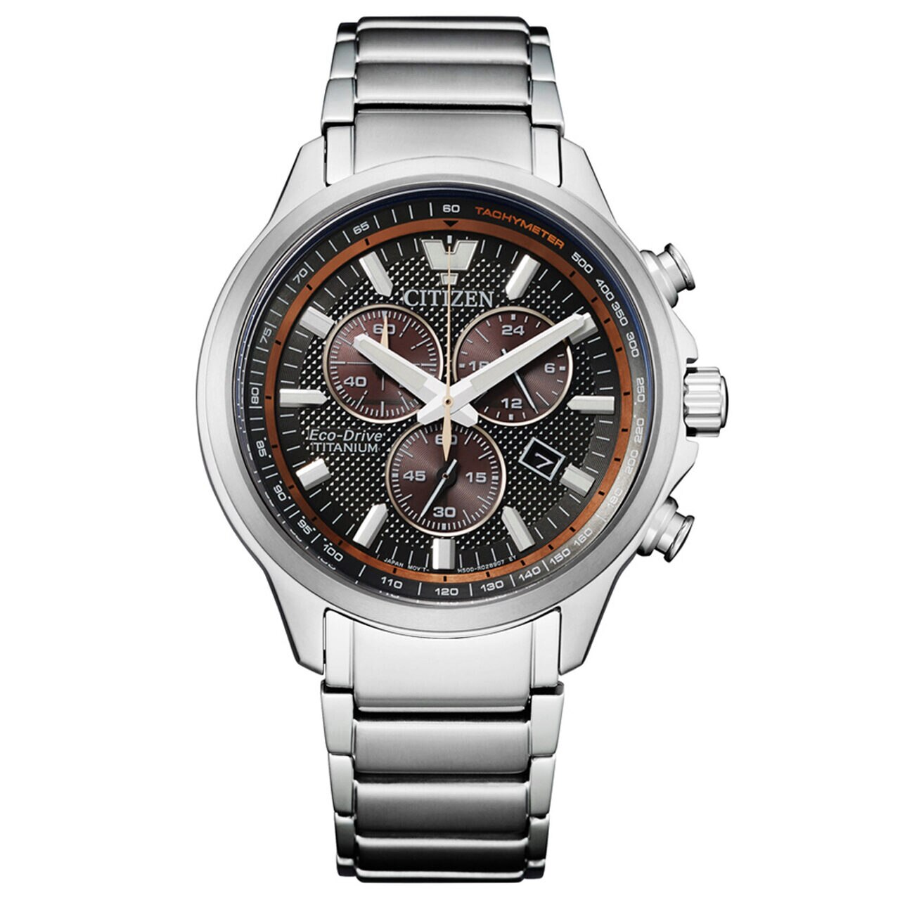 Ceas barbatesc Citizen AT2470-85H, Quartz, 40mm, 10ATM, Gri